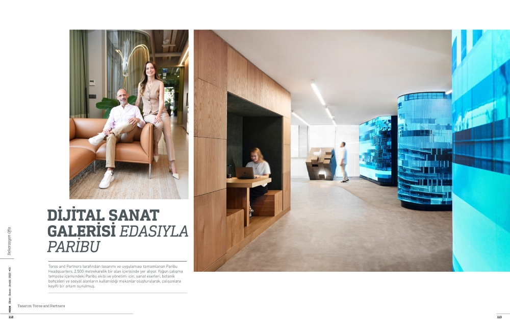 Toros & Partners Featured Paribu in Art’ı Mekan Magazine’s 93rd Issue